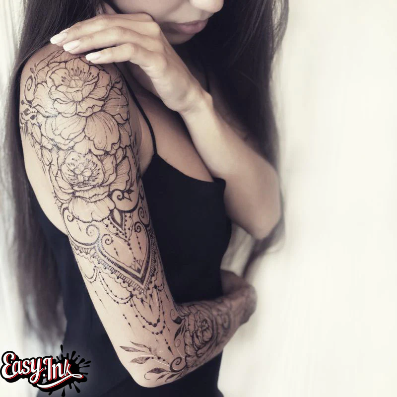 Semi-Permanent Tattoo Freehand Ink - Basic Kit - Image 10